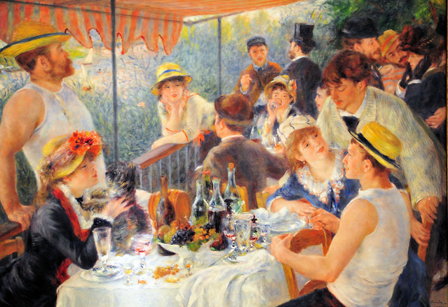 Photo du tableau 'Le déjeuner des canotiers' de Pierre Auguste Renoir