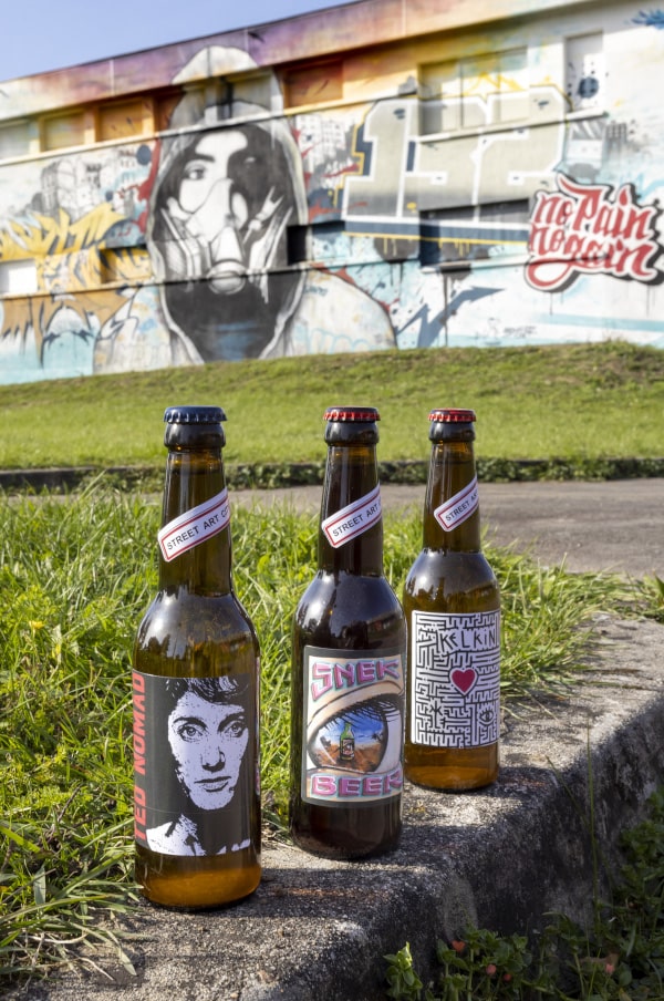 Bière street art city